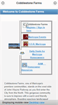 Mobile Screenshot of cobblestonefarmshoa.net